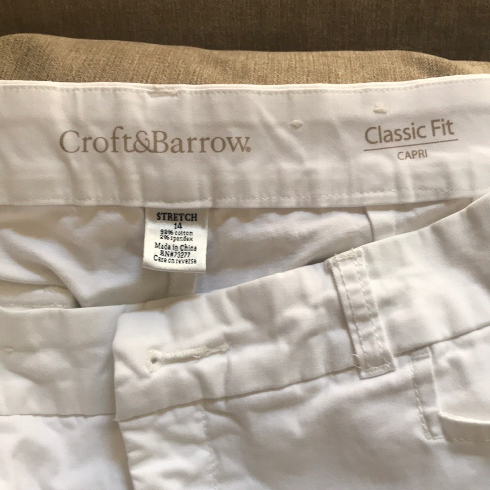 Croft & Barrow Capri pants